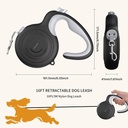 Petsuper Auto-Brake Retractable Leash 5m 60KG Capacity with Ergonomic Handle 