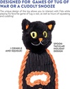 Pets.Love.Earth Monolithic  Black Evil Cat - 15x30CM 