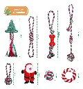 Pets.Love.Earth Christmas Rope Toy Kit With Santa – 8 pack  