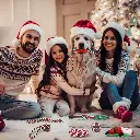 Pets.Love.Earth Christmas Rope Toy Kit With Santa – 8 pack  