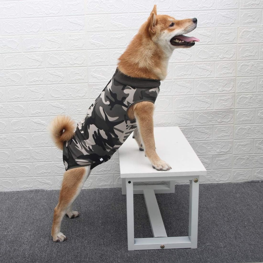 Pets.Love.Earth Post – Operative Recovery Bodysuit – Camouflage 