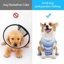 Pets.Love.Earth Post – Operative Recovery Bodysuit – Blue Stripes 