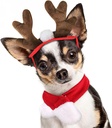 Pets.Love.Earth Christmas  Antler Headband  - 15x14x3cm 