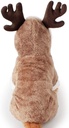 Pets.Love.Earth Fuzzy Elk Costume Brown