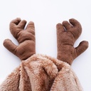 Pets.Love.Earth Fuzzy Elk Costume Brown