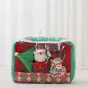Pets.Love.Earth Christmas Square Bed  - 4 Pc Set   