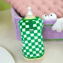 Pets.Love.Earth Checkered Jacket – Green & White 