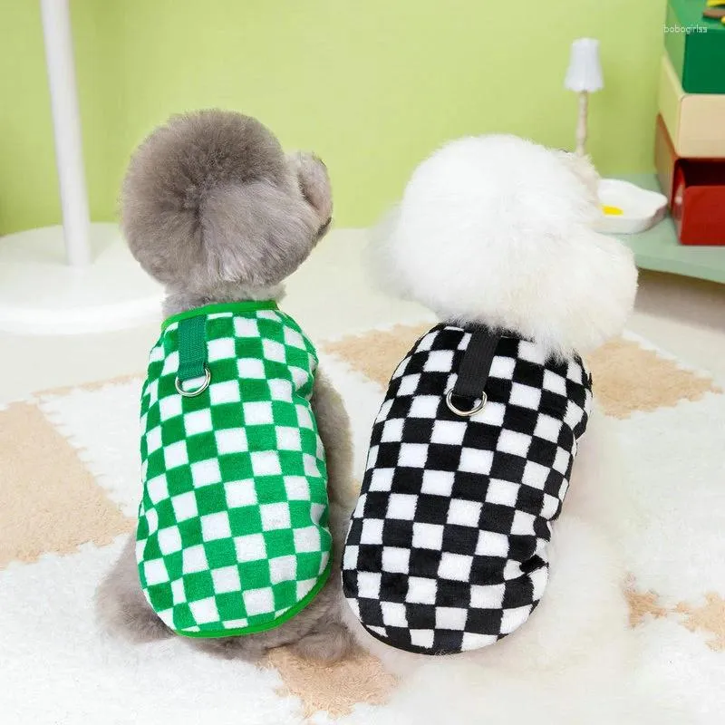 Pets.Love.Earth Checkered Jacket – Green & White 