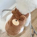 Pets.Love.Earth Cozy Fleece Shirt – Brown Bear 