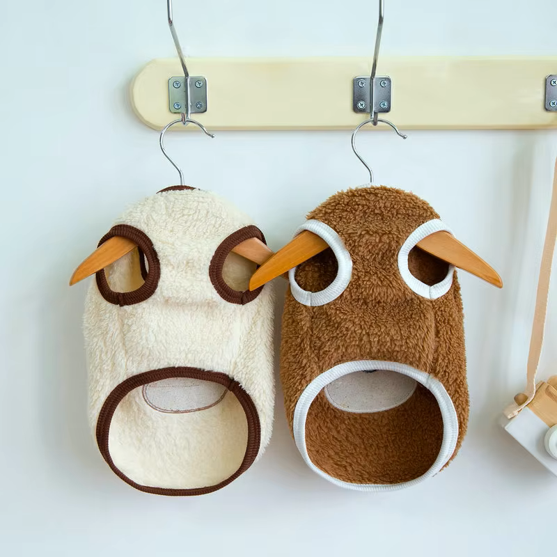 Pets.Love.Earth Cozy Fleece Shirt – Brown Bear 