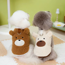 Pets.Love.Earth Cozy Fleece Shirt – Brown Bear 
