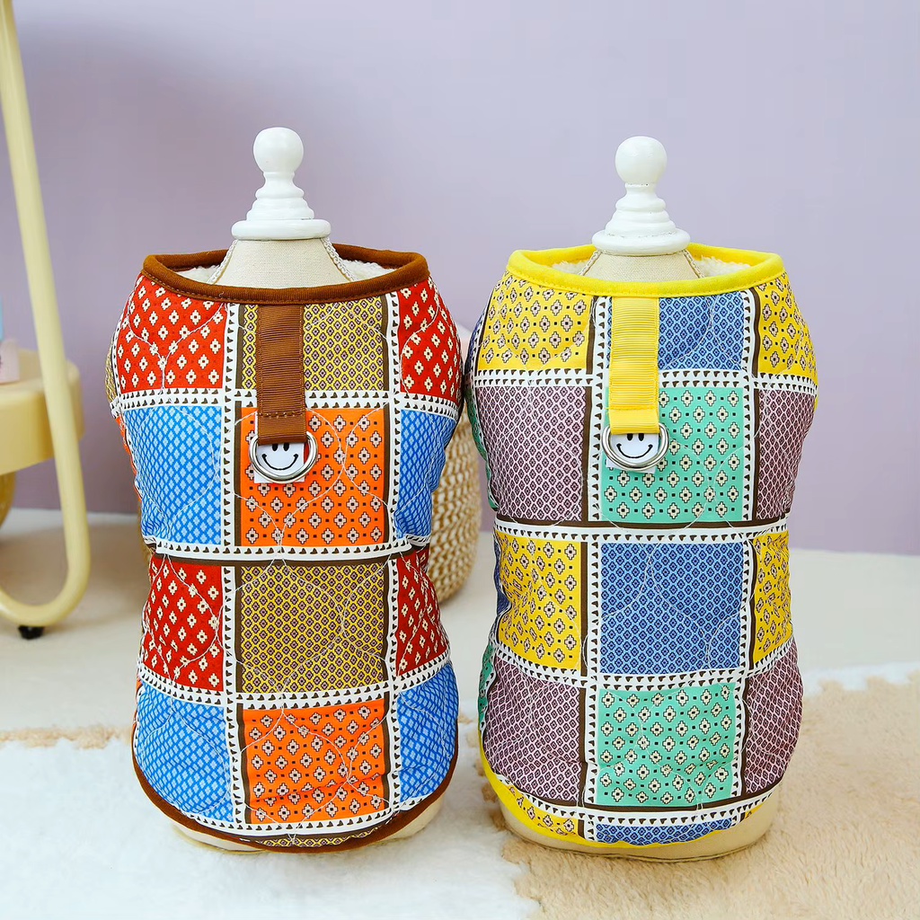 Pets.Love.Earth Quilted Patchwork Jacket 