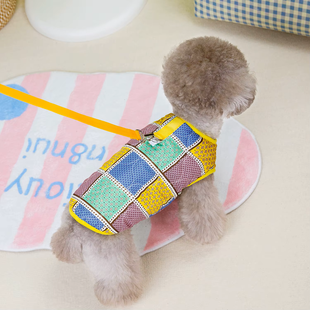Pets.Love.Earth Quilted Patchwork Jacket 