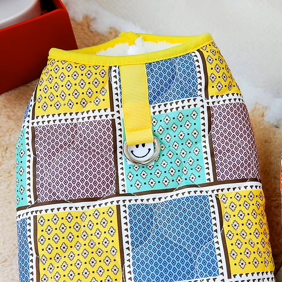 Pets.Love.Earth Quilted Patchwork Jacket 