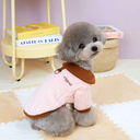Pets.Love.Earth Cozy Fleece Shirt with Brown Collar 