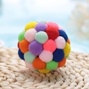 Pets.Love.Earth Rainbow Puff Ball  - 4cm 