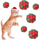 Pets.Love.Earth Holiday Puff Ball 4cm 