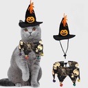 Pets.Love.Earth Halloween Jester - Hat & Bandana Set 