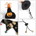 Pets.Love.Earth Halloween Jester - Hat & Bandana Set 