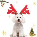 Pets.Love.Earth Antler Headband red - 28 cm 