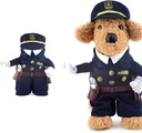 Pets.Love.Earth Traffic Police Uniform (With Hat & Tie) 