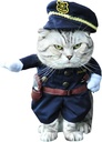 Pets.Love.Earth Traffic Police Uniform (With Hat & Tie) 
