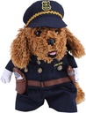 Pets.Love.Earth Traffic Police Uniform (With Hat & Tie) 