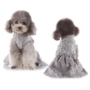 Pets.Love.Earth Lace Dress - Grey 