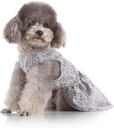 Pets.Love.Earth Lace Dress - Grey 