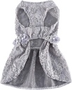 Pets.Love.Earth Lace Dress - Grey 