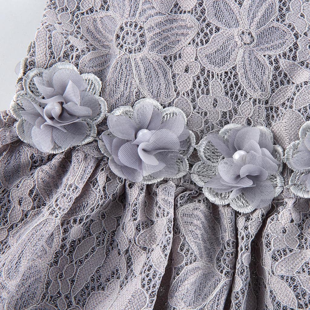 Pets.Love.Earth Lace Dress - Grey 