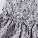 Pets.Love.Earth Lace Dress - Grey 