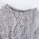 Pets.Love.Earth Lace Dress - Grey 