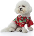 Pets.Love.Earth Hawaiian Summer Shirt  - Watermelon 