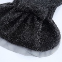 Pets.Love.Earth Sparkly Dress - Black 