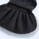 Pets.Love.Earth Sparkly Dress - Black 