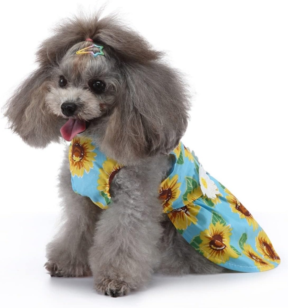Pets.Love.Earth Summer Dress Blue