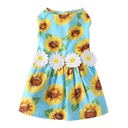 Pets.Love.Earth Summer Dress Blue