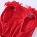Pets.Love.Earth Cocktail Dress - Red Daisy