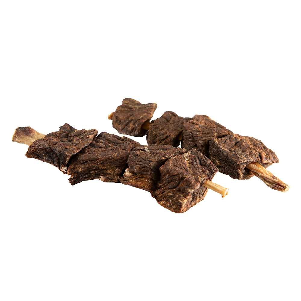 بروتين طبيعي لحم النعام كباب