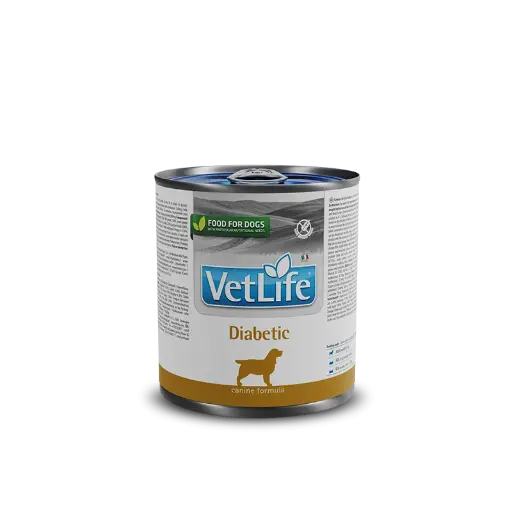 [8606014106374] Farmina VetLife Canine - Diabetic Canned 300g (1  علبة)