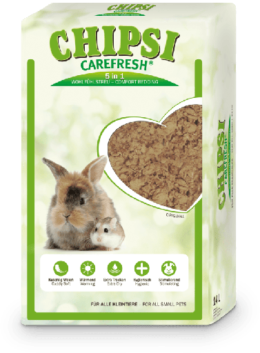 [066380000870] Chipsi Carefresh Premium Pet Bedding - Natural 10 Ltr