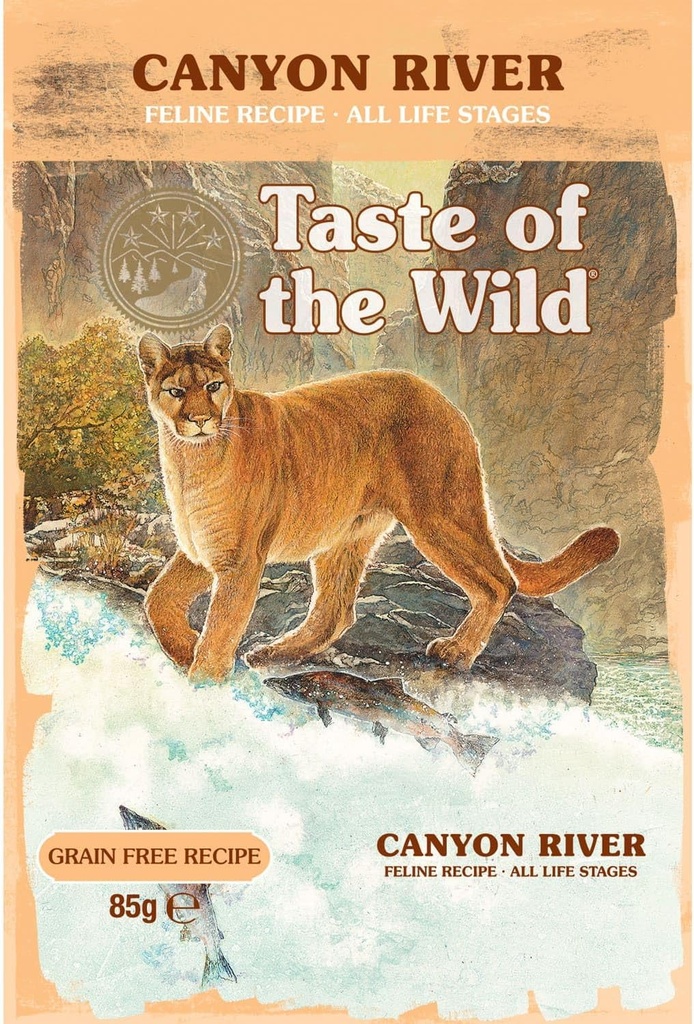 Taste of the Wild Canyon River Feline Wet Food Pouch 85g