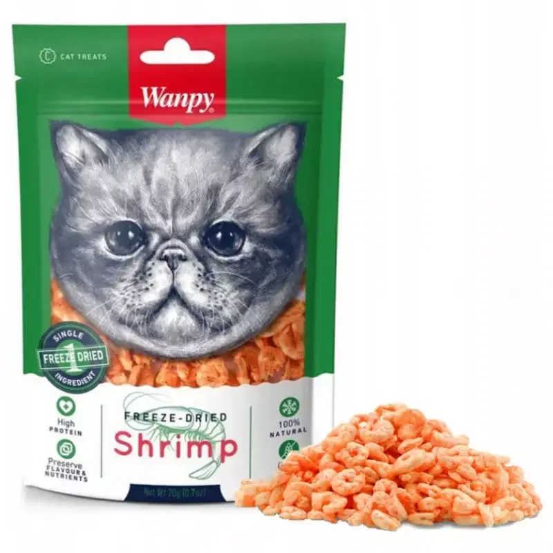 Wanpy Freeze-Dried Shrimp – 20g