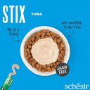 Schesir Stix Cat Creamy Snacks with Tuna 6 X 15g