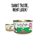 Schesir Cat Can Chicken Fillets in Broth 70g