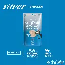 Schesir Silver Pouch for Cat Chicken in Mousse 80g