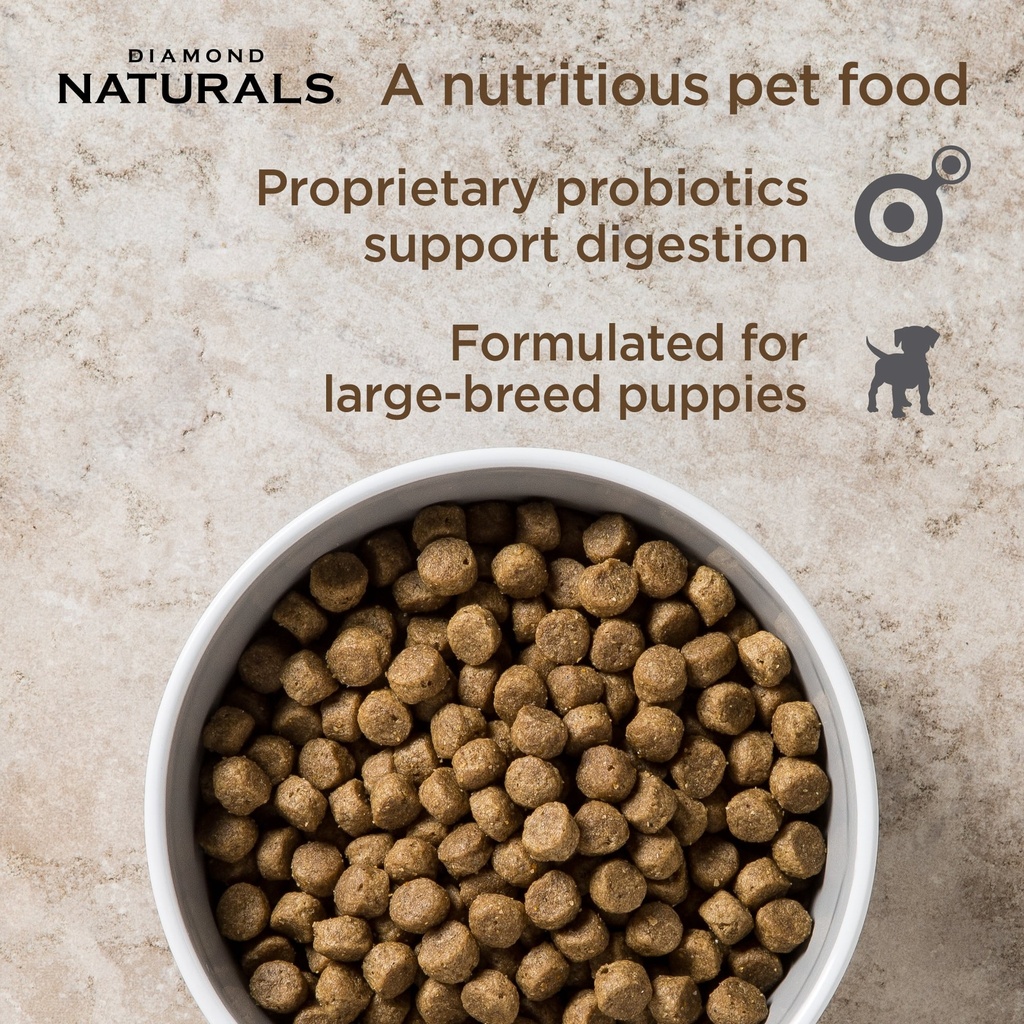 Diamond Naturals Large Breed Puppy Lamb & Rice Formula 