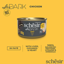 Schesir After Dark Can for Cat Chicken In Paté 80g