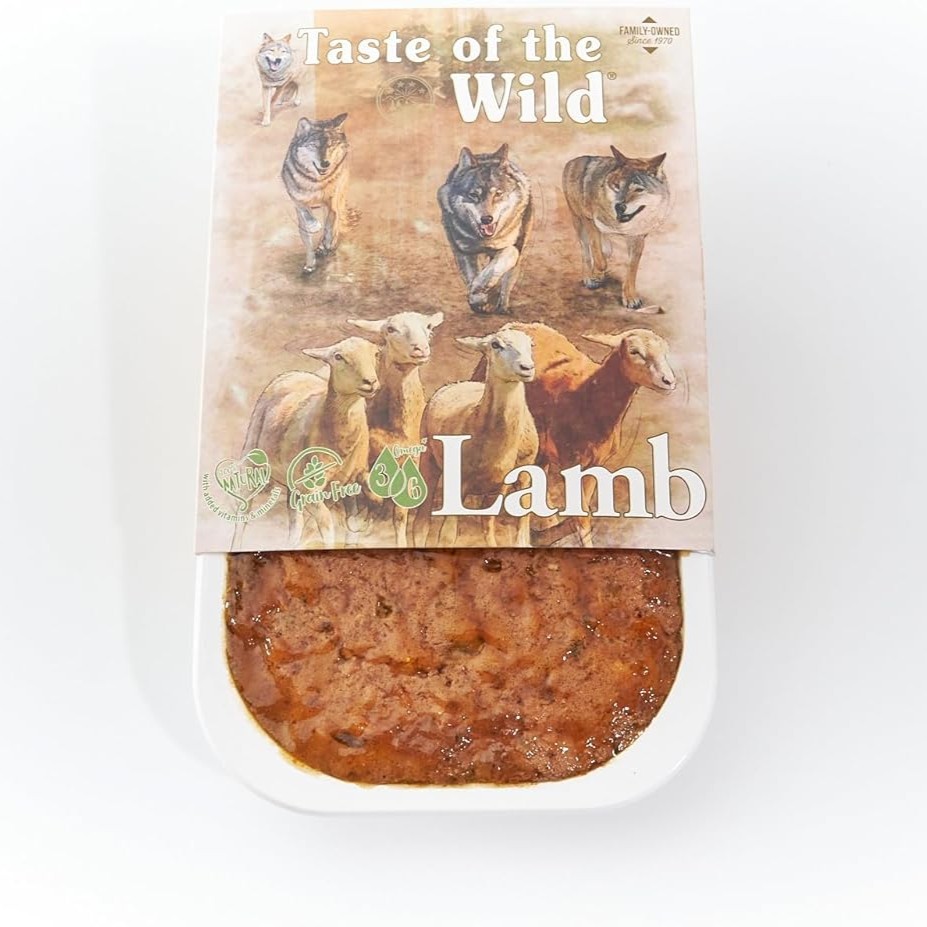 Taste Of The Wild Lamb And Chicken Tray In Pate – 390g